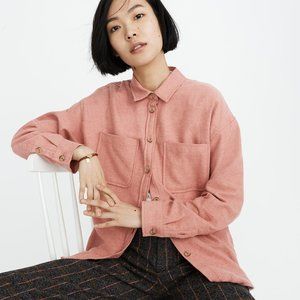 NWOT Madewell Flannel Shirt Jacket